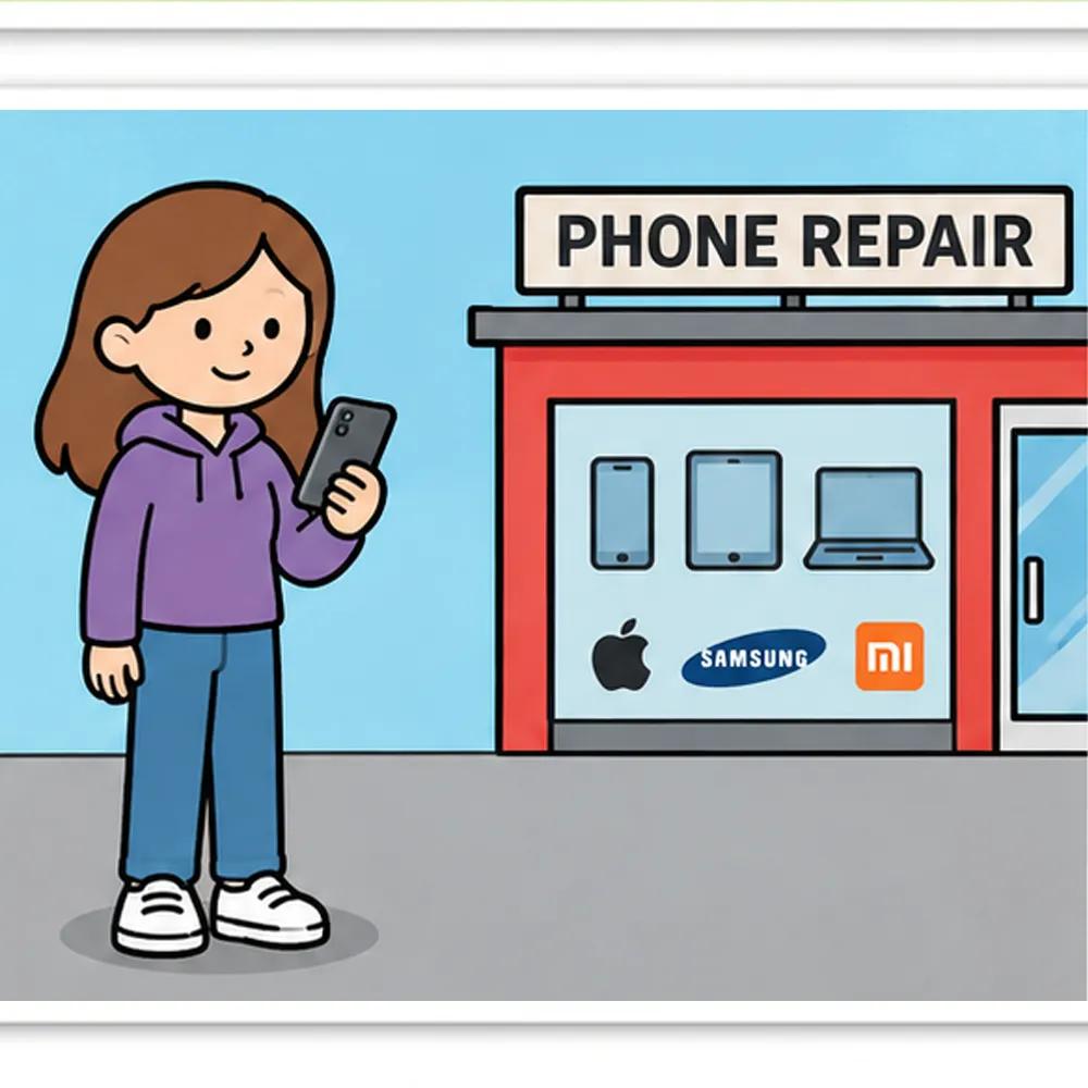 Web app - Mobile device repair center